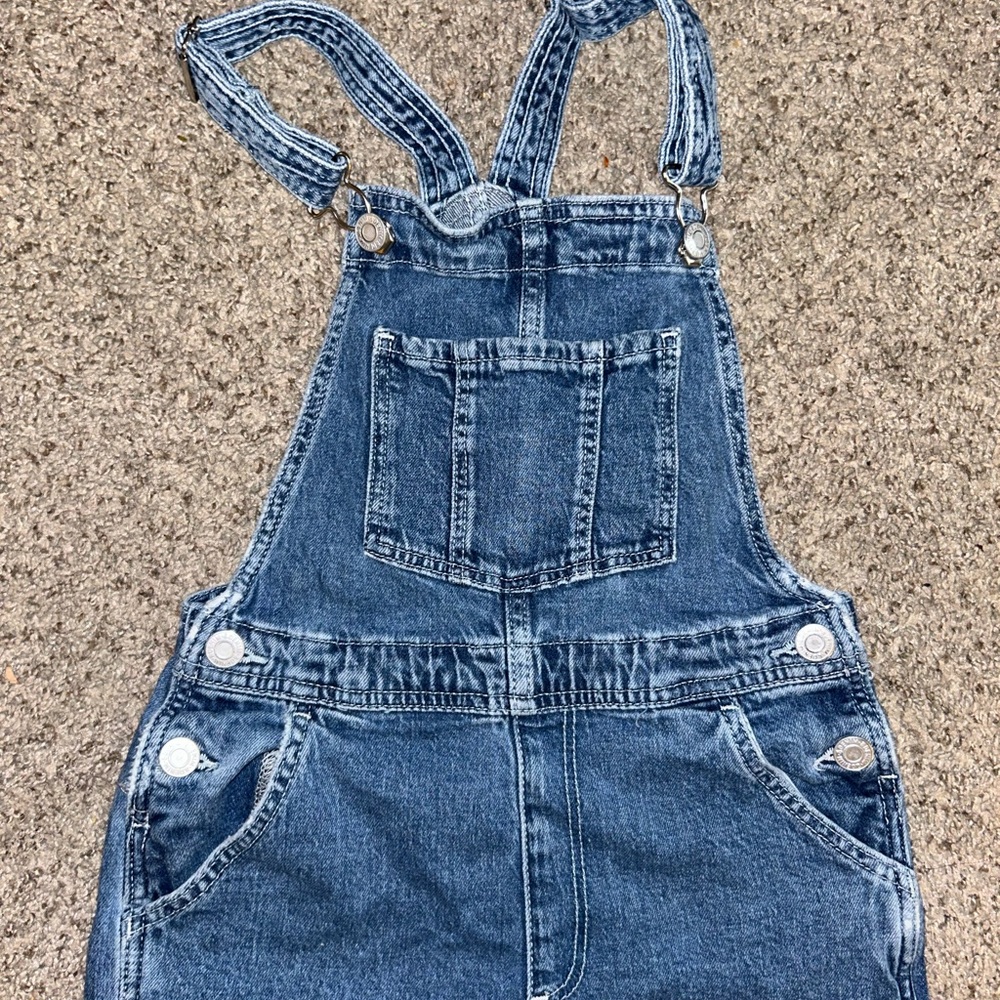 H&M Light Blue Denim Overalls - Picture 2 of 6